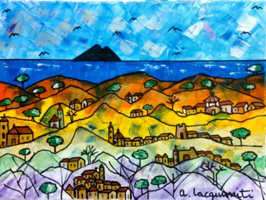 Pittura intitolato "img- Calabria grand…" da Mateci-Antonio Lucio Rudy Lacquaniti, Opera d'arte originale, Acrilico