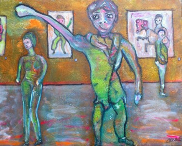 Peinture intitulée "expo-nice-50x40.jpg" par Bruno Briatte, Œuvre d'art originale, Acrylique