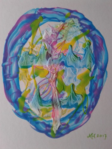 Schilderij getiteld "20171011-105612.jpg" door Marianne Huizinga, Origineel Kunstwerk