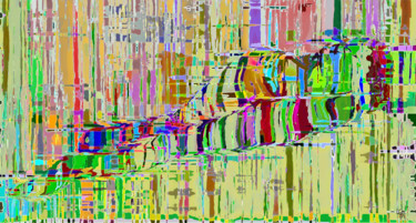 Digital Arts titled "absract naked long" by Lawrence, Original Artwork, Digital Painting
