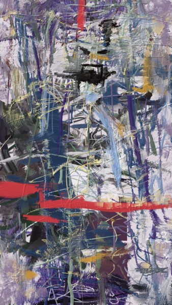 Painting titled "daddy says No" by Skywalker, Original Artwork, Ink