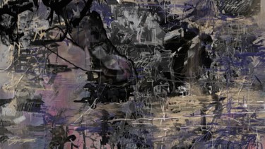 Painting titled "up town" by Skywalker, Original Artwork, Ink