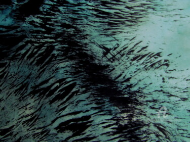 Peinture intitulée "Paysage-impressions…" par Hélène Mongin, Œuvre d'art originale
