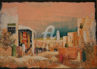 Peinture intitulée "Maroc II" par James Burgevin, Œuvre d'art originale, Acrylique