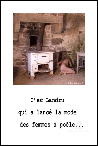 Photographie intitulée "Perché 003 !  (Land…" par Alliet-Delacroix, Œuvre d'art originale, Photographie numérique