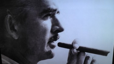Photo de Mr Barclay en noir et blanc