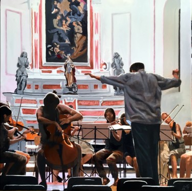 String rehearsal in Cervo 1