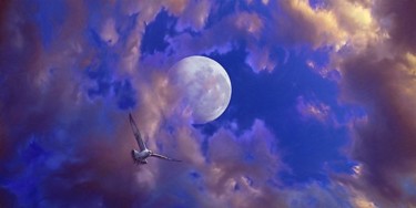 Peinture intitulée "PROVIDENCE Transpor…" par Pix-Peinture Kabuki, Œuvre d'art originale, Autre