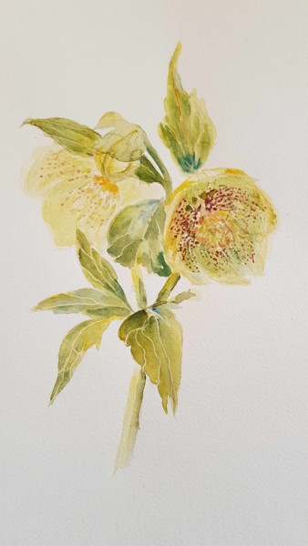Peinture intitulée "20171022-164614.jpg" par Françoise Pinton Platen, Œuvre d'art originale