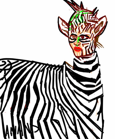 Digital Arts titled "humanization-3.jpeg" by Anandswaroop Manchiraju, Original Artwork, Digital Painting