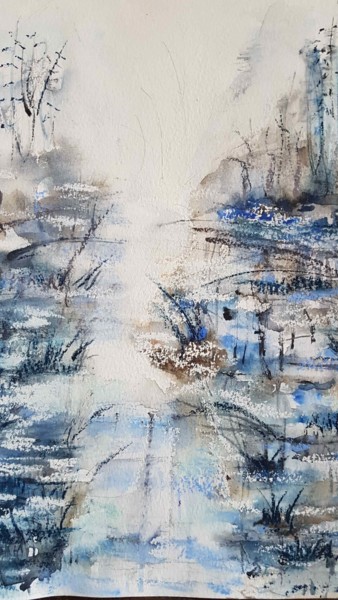 Peinture intitulée "20171023-150422.jpg" par Françoise Pinton Platen, Œuvre d'art originale
