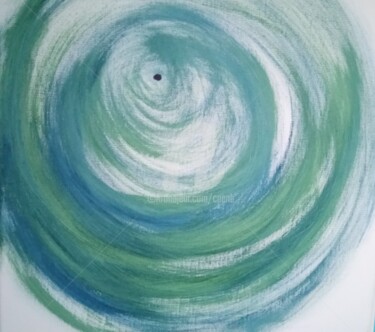 Peinture intitulée "L'Oeil.477.jpg" par Colette Pennarun, Œuvre d'art originale, Huile