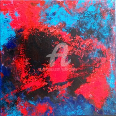Peinture intitulée "Abstrait" par Gaïdg, Œuvre d'art originale, Acrylique Monté sur Châssis en bois