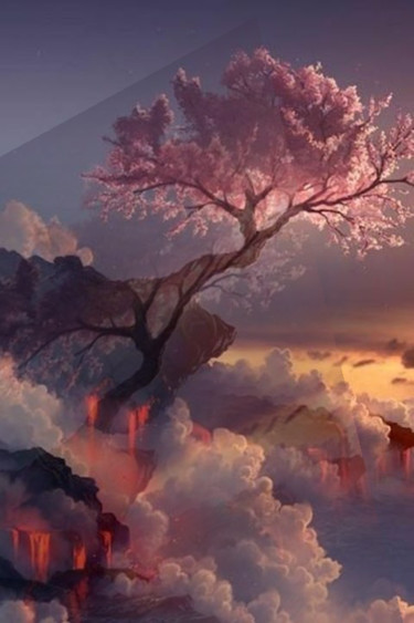 Photographie intitulée "Photo d arbre revue…" par Florence Castelli Flofloyd, Œuvre d'art originale