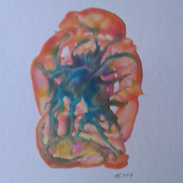 Schilderij getiteld "20171027-140013.jpg" door Marianne Huizinga, Origineel Kunstwerk