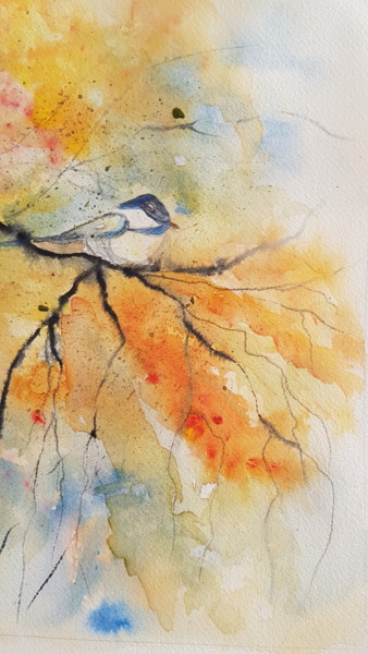 Peinture intitulée "20171028-105010.jpg" par Françoise Pinton Platen, Œuvre d'art originale