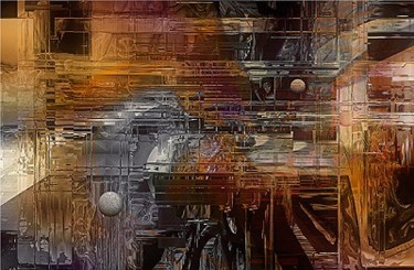 Peinture intitulée "EXOTEXACO ....... T…" par Pix-Peinture Kabuki, Œuvre d'art originale, Huile