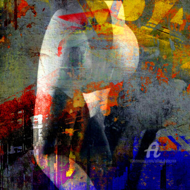 Photographie intitulée "A-graphée 017" par Alliet-Delacroix, Œuvre d'art originale, Photographie numérique