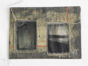 Peinture intitulée "Livre-journal_Ukiyo…" par Hélène Mongin, Œuvre d'art originale