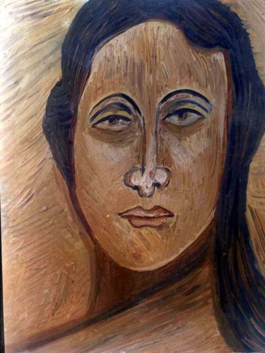 "HEAD-3 OIL ON X-RAY…" başlıklı Tablo Yes tarafından, Orijinal sanat, Diğer