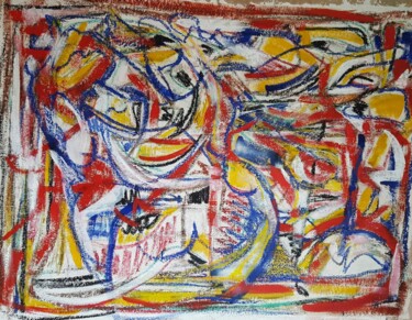 Peinture intitulée "Une femme" par Mishra, Œuvre d'art originale