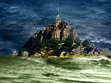 p1040657b-mont-saint-michel.jpg Photographie intitulée "p1040657b-mont-sain…" par Jean-Paul Martin, Œuvre d'art originale