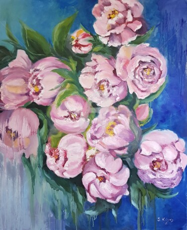 绘画 标题为“Flowers” 由Svetlana Grishkovec-Kiisky, 原创艺术品, 油