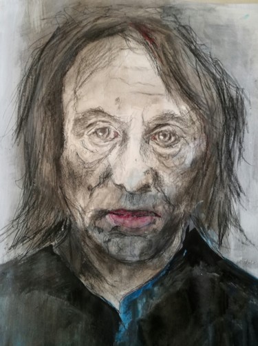 Michel Peinture intitulée "Michel" par Martine Swynghedauw, Œuvre d'art originale