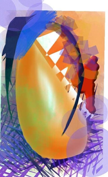 Arts numériques intitulée "Rires..." par Jacky Patin, Œuvre d'art originale