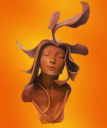 Calliope Sculpture intitulée "Calliope" par Corine Dardel, Œuvre d'art originale