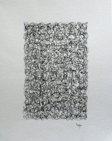 Drawing titled "Tehos - Carre long…" by Tehos, Original Artwork