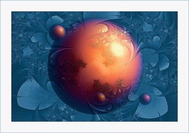 Artisanat intitulée "NARANJA" par Pix-Peinture Kabuki, Œuvre d'art originale