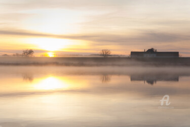 「loire entre blois e…」というタイトルの写真撮影 Philippe Nannettiによって, オリジナルのアートワーク