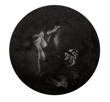 Dessin intitulée "Rituel" par Sébastien Bocquet, Œuvre d'art originale, Fusain