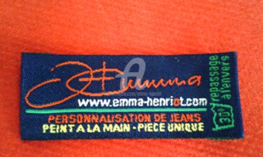 Peinture intitulée "Ma Signature" par Emma Henriot, Œuvre d'art originale