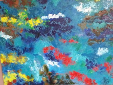 Pintura titulada "atmosfera-marina-co…" por Norberto Robert, Obra de arte original, Oleo