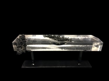 Brownleeite Ore Sculpture titled "Brownleeite Ore" by Cristina Marquès, Original Artwork, Plastic