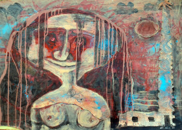 Collages titled "Good Bleeding" by Colin Gill, Original Artwork, Paper