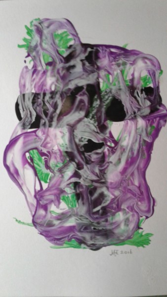 Schilderij getiteld "20171116-114814.jpg" door Marianne Huizinga, Origineel Kunstwerk
