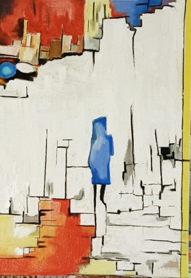 Peinture intitulée "Métropolis" par Véroniq'S, Œuvre d'art originale, Autre