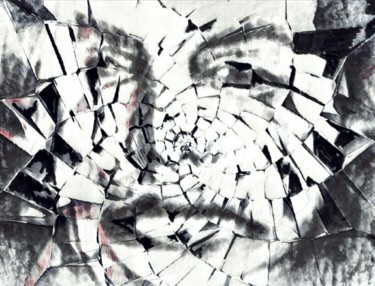 Peinture intitulée "En vrac : Autoportr…" par Véroniq'S, Œuvre d'art originale, Autre