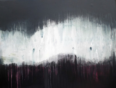 En silence Peinture intitulée "En silence" par Coralie Giboz, Œuvre d'art originale, Acrylique
