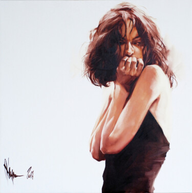 Painting titled "unexpected offer" by Igor Shulman, Original Artwork, Oil