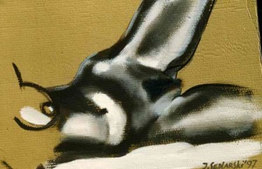 Peinture intitulée "Nude IV" par Jivko Sedlarski, Œuvre d'art originale, Acrylique