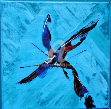 Peinture intitulée "abstrait10" par Brigitte Barcelo, Œuvre d'art originale, Acrylique