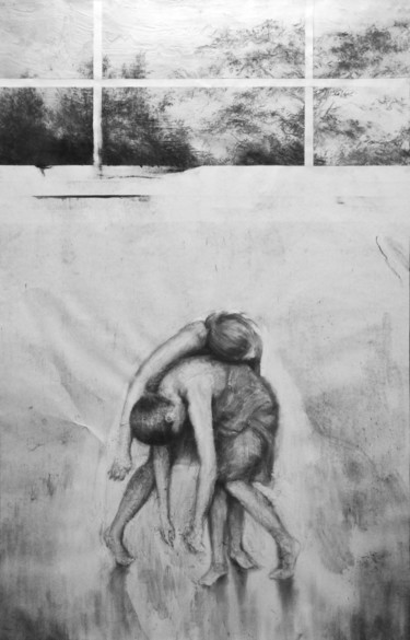Dessin intitulée "glissement-copie.jpg" par Sébastien Bocquet, Œuvre d'art originale