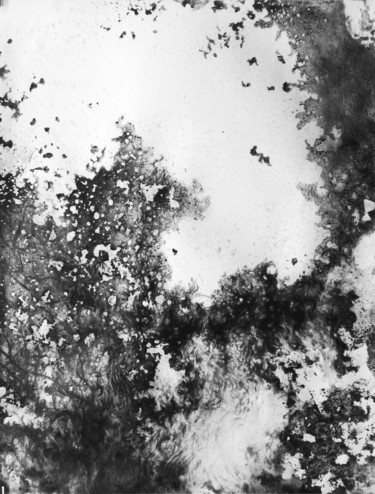 Dessin intitulée "talus ardant" par Sébastien Bocquet, Œuvre d'art originale, Fusain