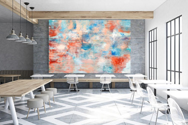 绘画 标题为“Extra large paintin…” 由Cornelia Petrea, 原创艺术品, 丙烯
