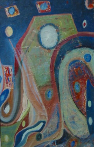 Peinture intitulée "aaaa1.jpg" par Abdesslam Amraoui, Œuvre d'art originale
