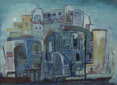Peinture intitulée "aaaaaa2.jpg" par Abdesslam Amraoui, Œuvre d'art originale